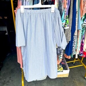 Off shoulder tunic/dress